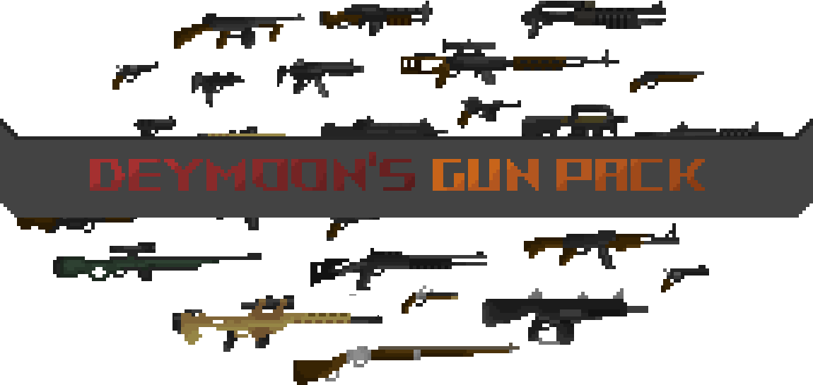 Deymoon's Pixel Guns Pack – Pixel Art Gun Assets