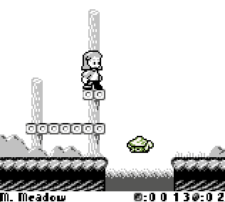 Vertically Flying Mushroom Enemy