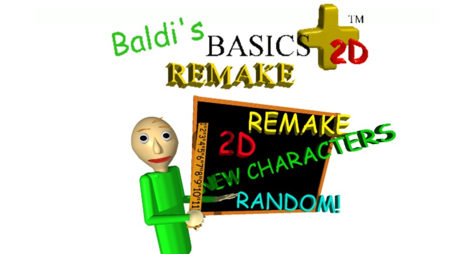 Baldi's Basics Plus 2D Remake [IN TESTING]