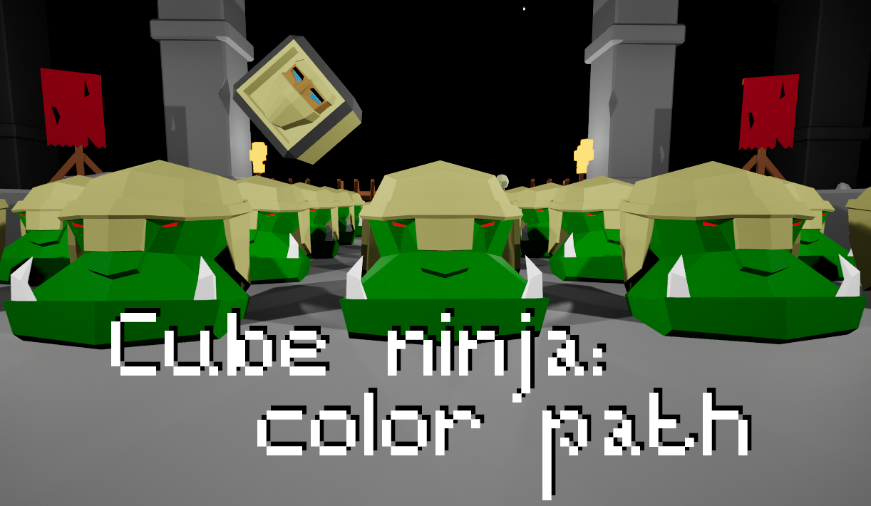 Cube ninja: color path