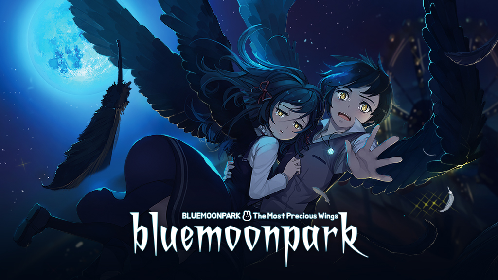 Cover image for Bluemoonpark : the most precious wings