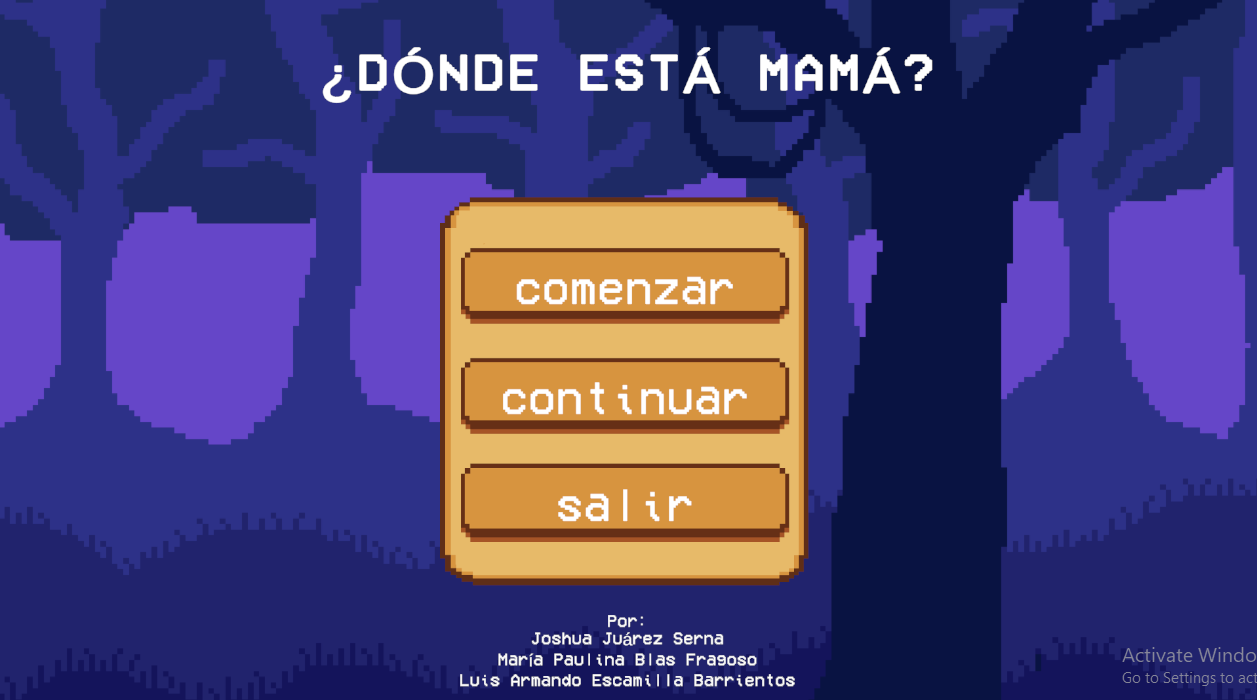 ¿Dónde está mamá?