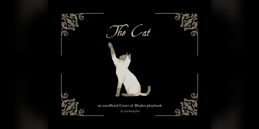 Cover image for The Cat: An Unofficial Playbook for Court of Blades