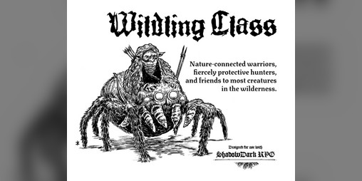 Cover image for Wildling Class (Shadowdark)