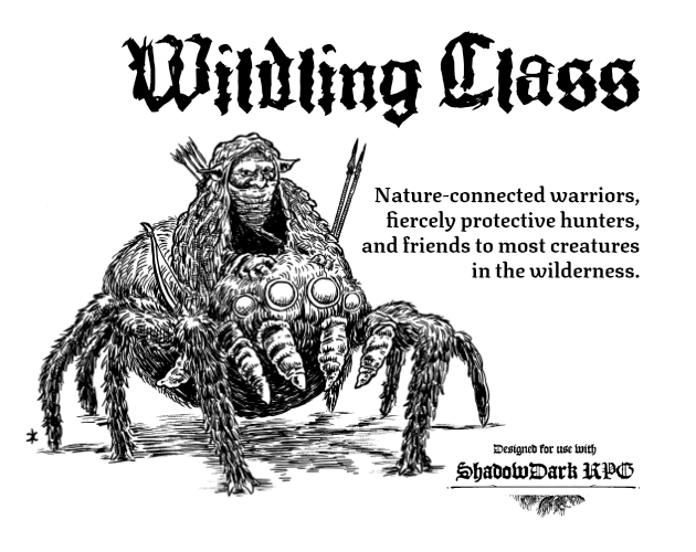 Cover image for Wildling Class (Shadowdark)