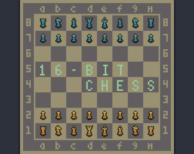 16-bit Chess Free Asset Pack