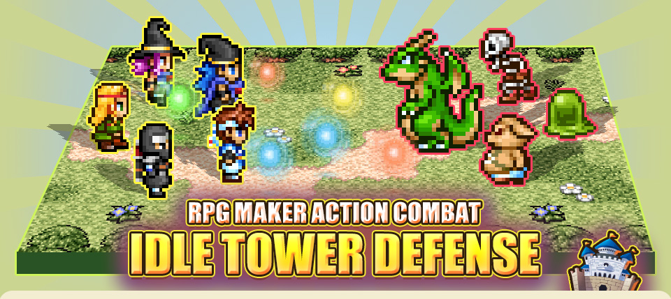 Idle Tower Defense - RPG Maker Action Combat