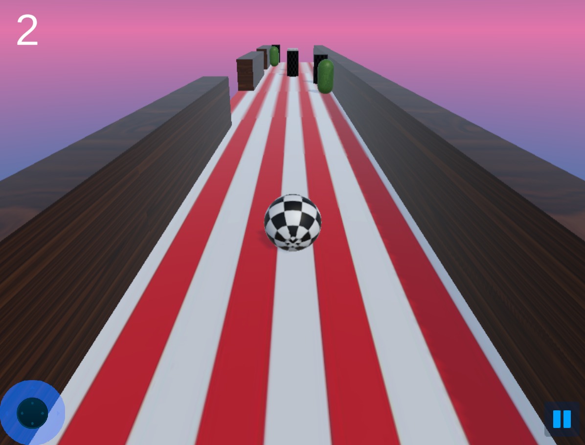 Simple ball roller game by Urashed