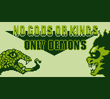 Cover image for No Gods or Kings, only Demons