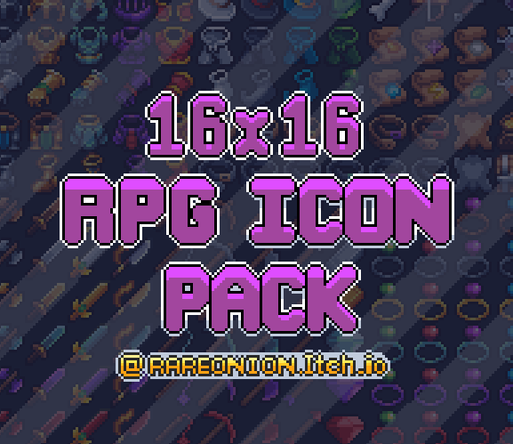 RPG Item Icon Pack (16x16)