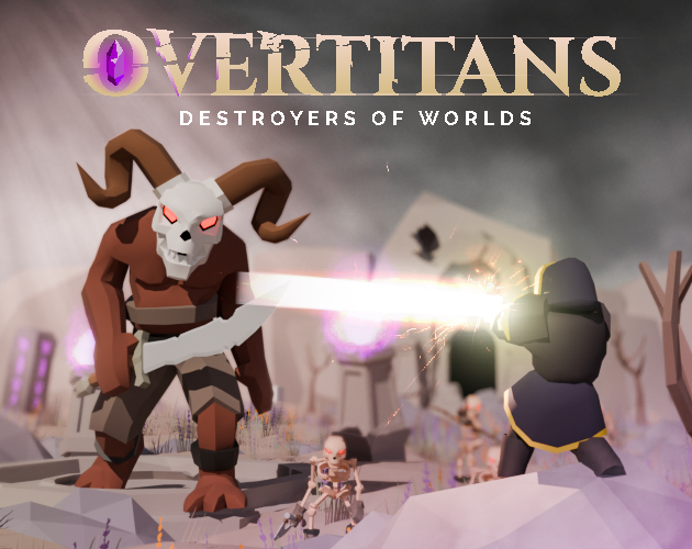 Cover image for Overtitans: Destroyers of Worlds