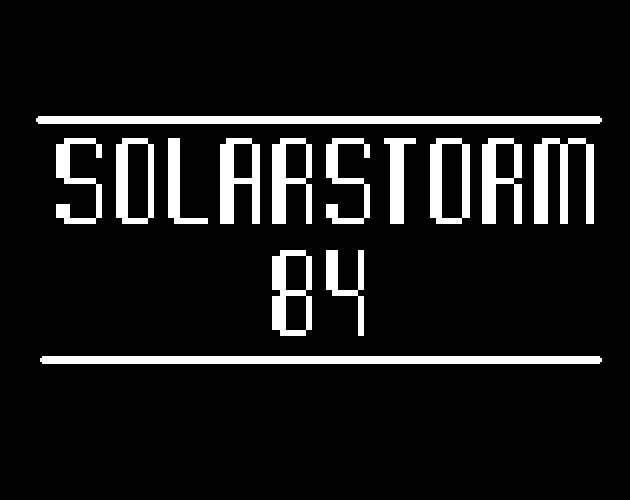 Cover image for Solarstorm 84