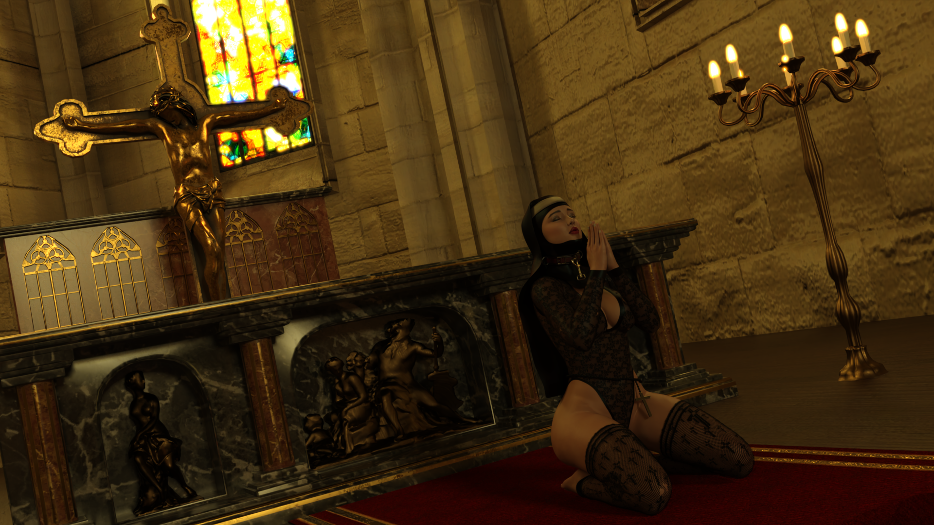 No Saints Among Us: Kiss The Knife