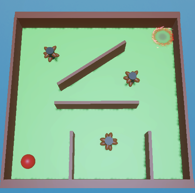 Roll ball (gyro based mobile game)