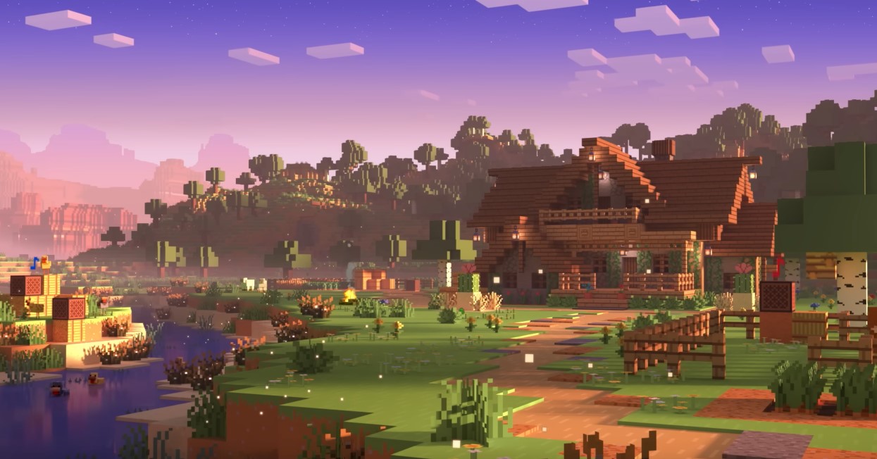 [Wallpaper Engine_Wallpaper]Soothing Minecraft - Relaxing Farm Morning