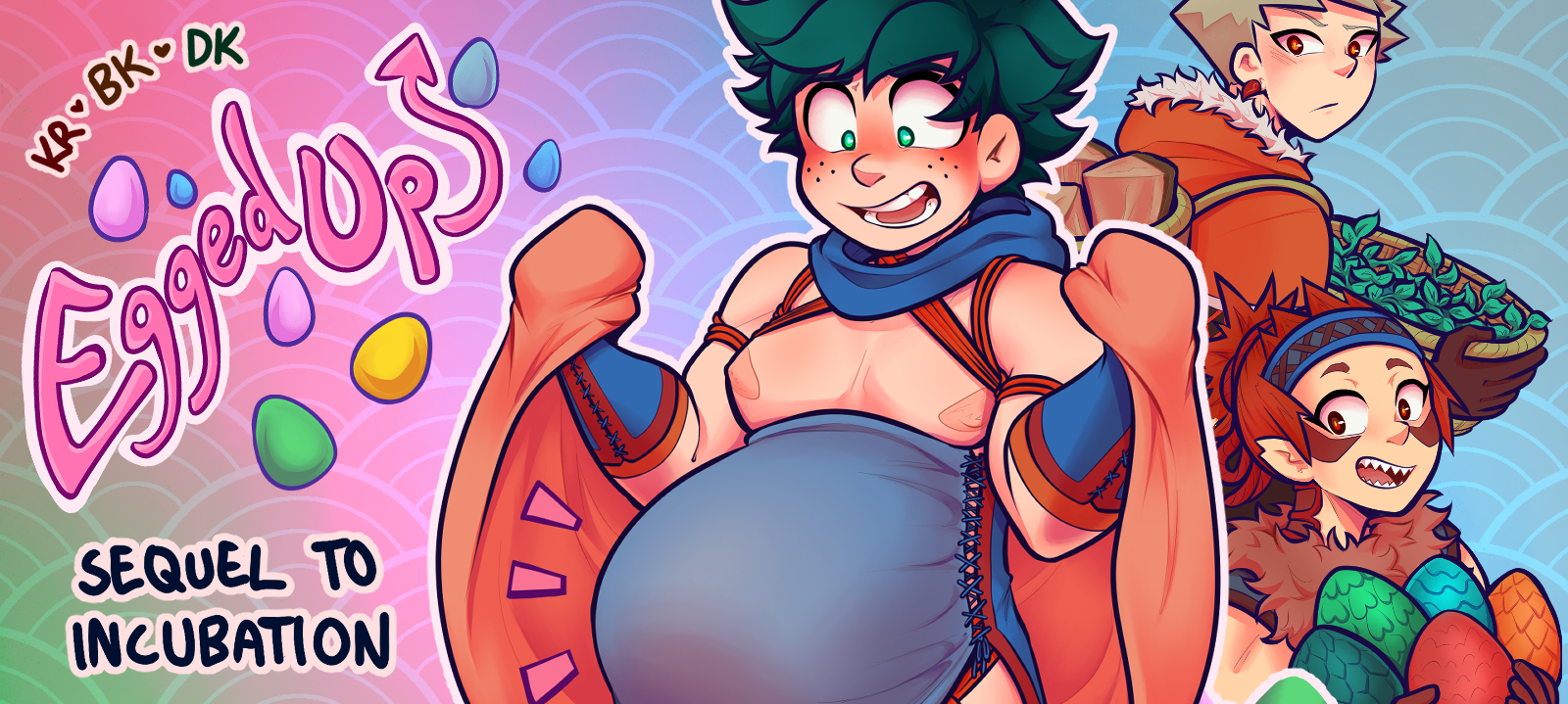 Egged Up NSFW Comic