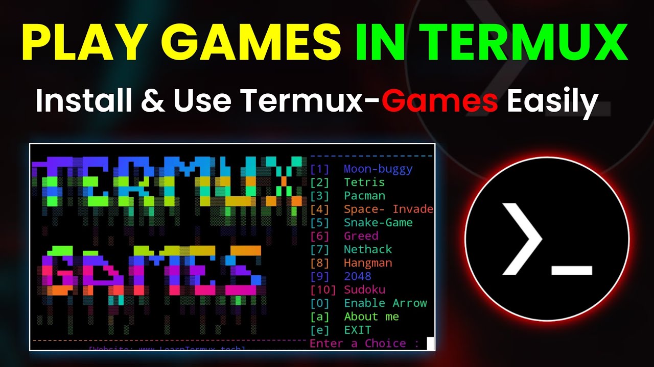 Games Termux