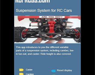 Suspension System for RC Cars