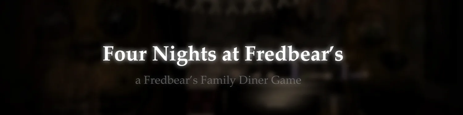 Four Nights at Fredbear's - FNaF Fangame