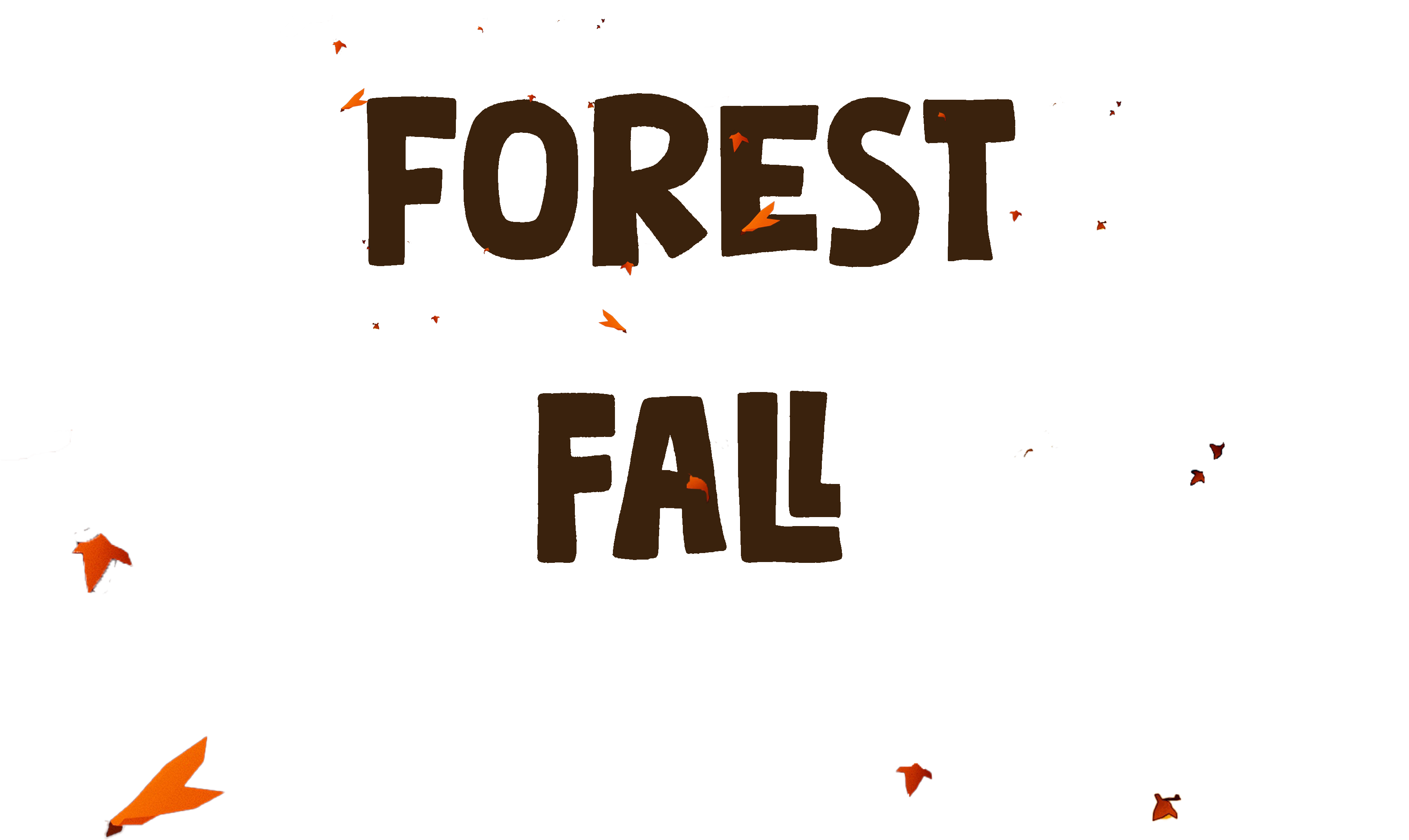 3D Modular Low Poly fall forest