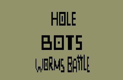 Cover image for Hole Bots Worms battle
