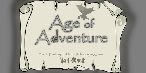 Cover image for Age of Adventure One-Page RPG (v11.3)