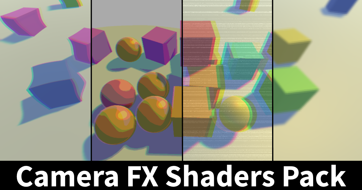 Camera FX Shaders (By Mylan.T) - unity assets store