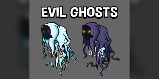 Cover image for Animated evil ghost