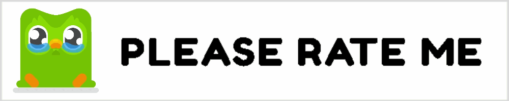 Please rate so Uno is less sad.