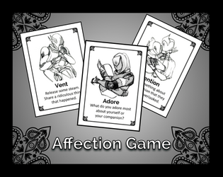 Affection Game (print & play version)   - Divine machines ask you and your partner(s) to be vulnerable. 