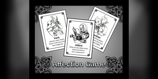 Cover image for Affection Game (print & play version)