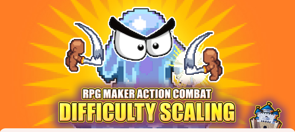 Difficulty Scaling - Add-on for RPG Maker Action Combat