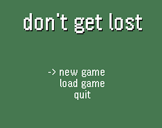 don't get lost