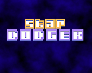 Header picture for an asteroids ripoff game called Star Dodger