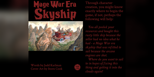 Cover image for Mage War Era Skyship