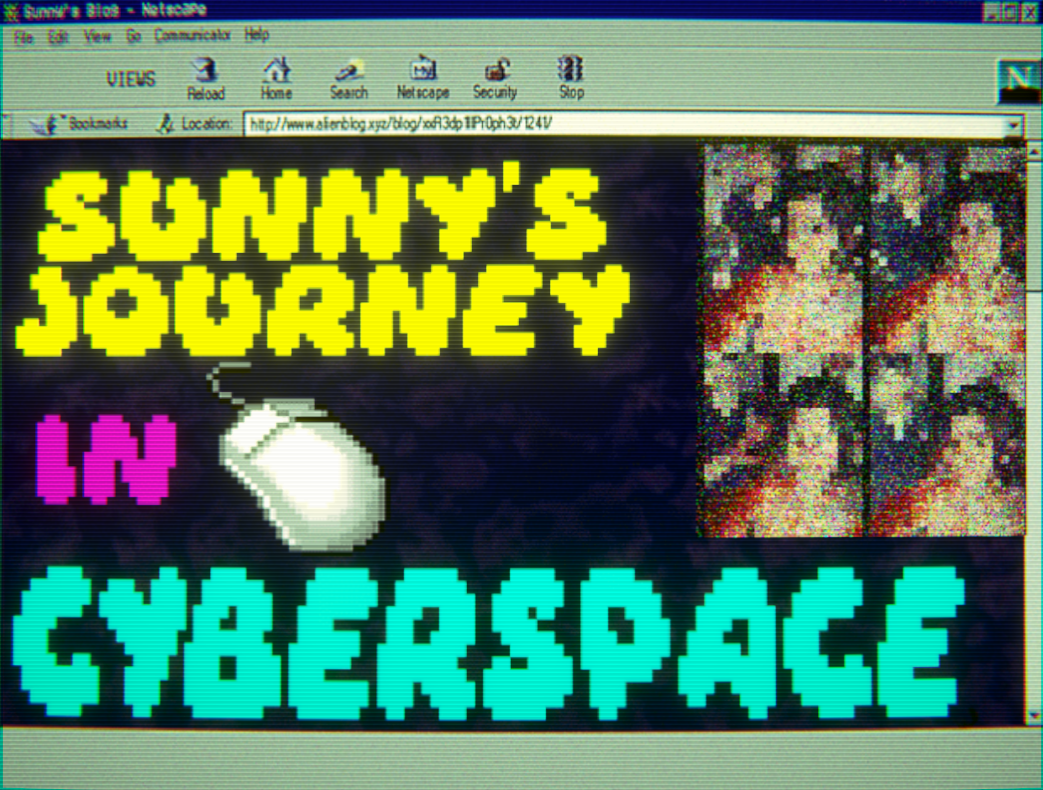 Cover image for Sunny's Journey In Cyberspace