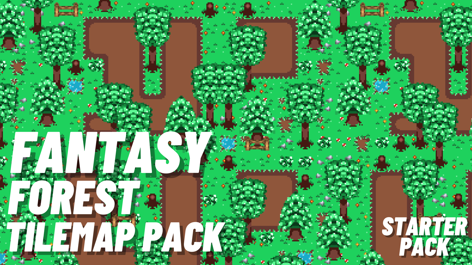 Forest 2D Beginner Tilemap Pack