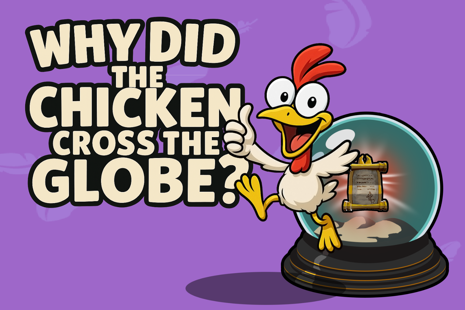 Why Did the Chicken Cross the Globe
