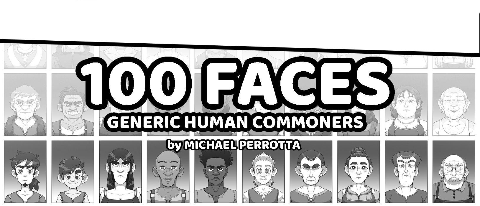 100 Faces: Human Commoners