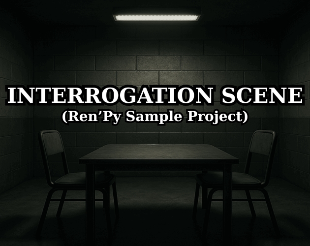 Interrogation Scene - Ren'Py Project by Ilias Seferiadis