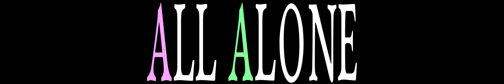 Allalone