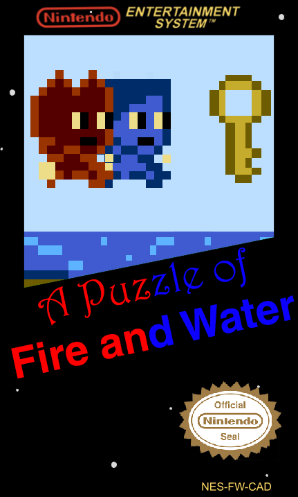 Cover image for A puzzle of fire and water