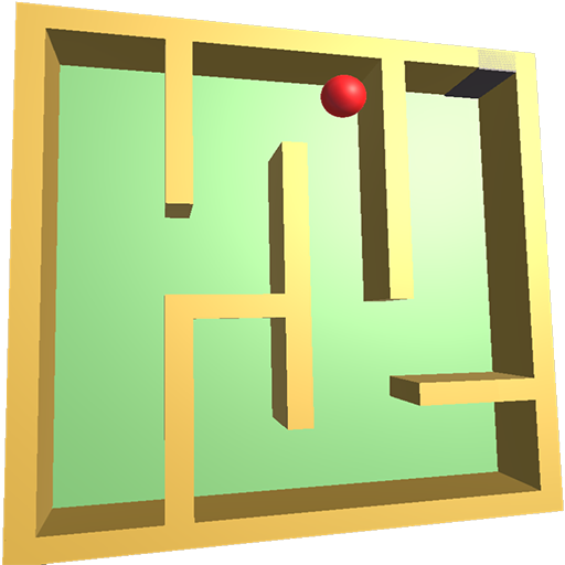 Red Ball in Labyrinth 3D