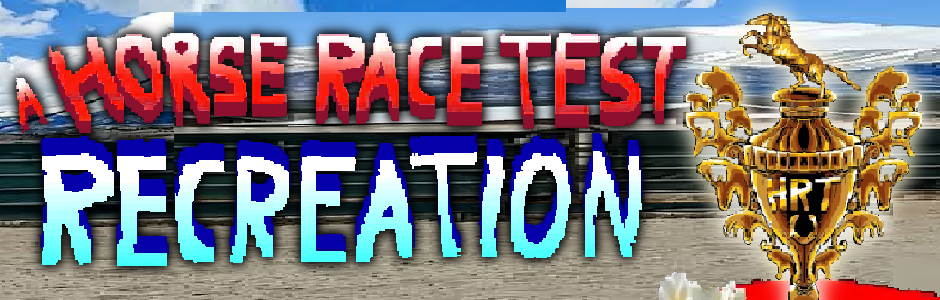 a horse race tests recreation