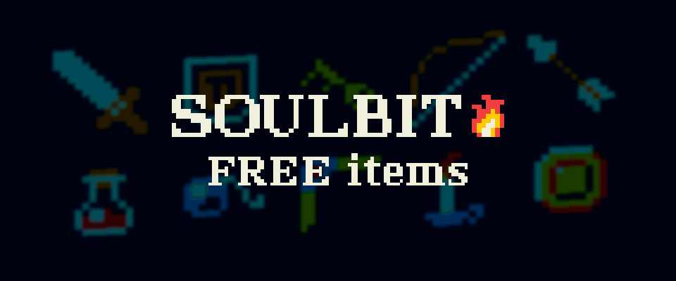 Soulbit: Free 16x16 RPG & Roguelike Item Icons