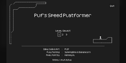 Cover image for Plif's Speed-Platformer