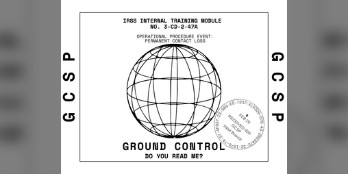 Cover image for GROUND CONTROL? DO YOU READ ME?