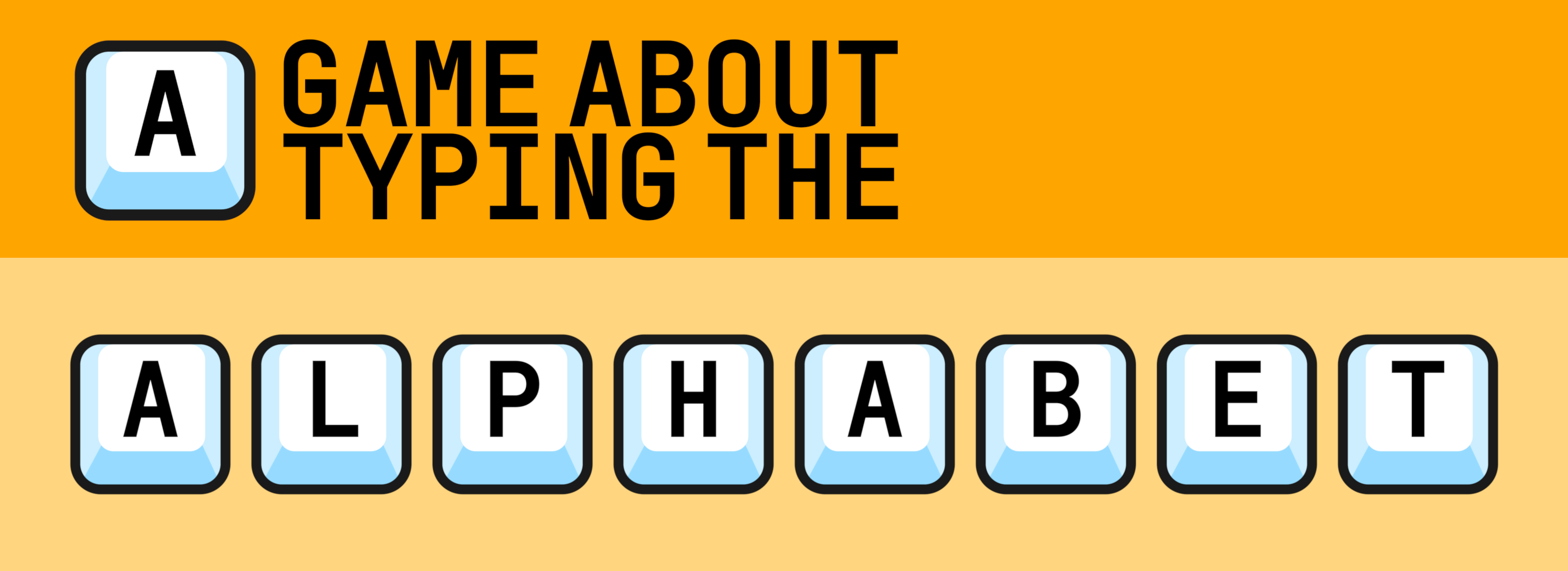A Game About Typing The Alphabet