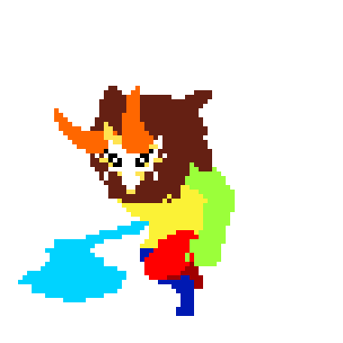 An ultra-simplified primitive used to perfect animation before detailing