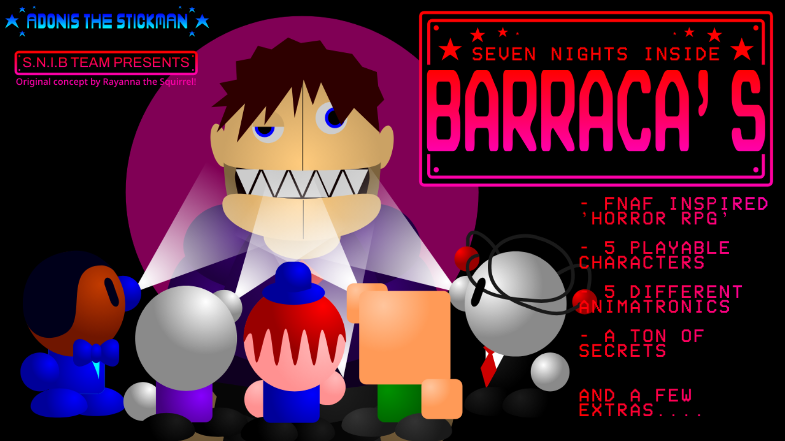 Seven Nights Inside Barraca's (EARLY DEMO)